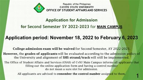 cvsu imus portal|ADMISSION: SECOND SEMESTER 2022.